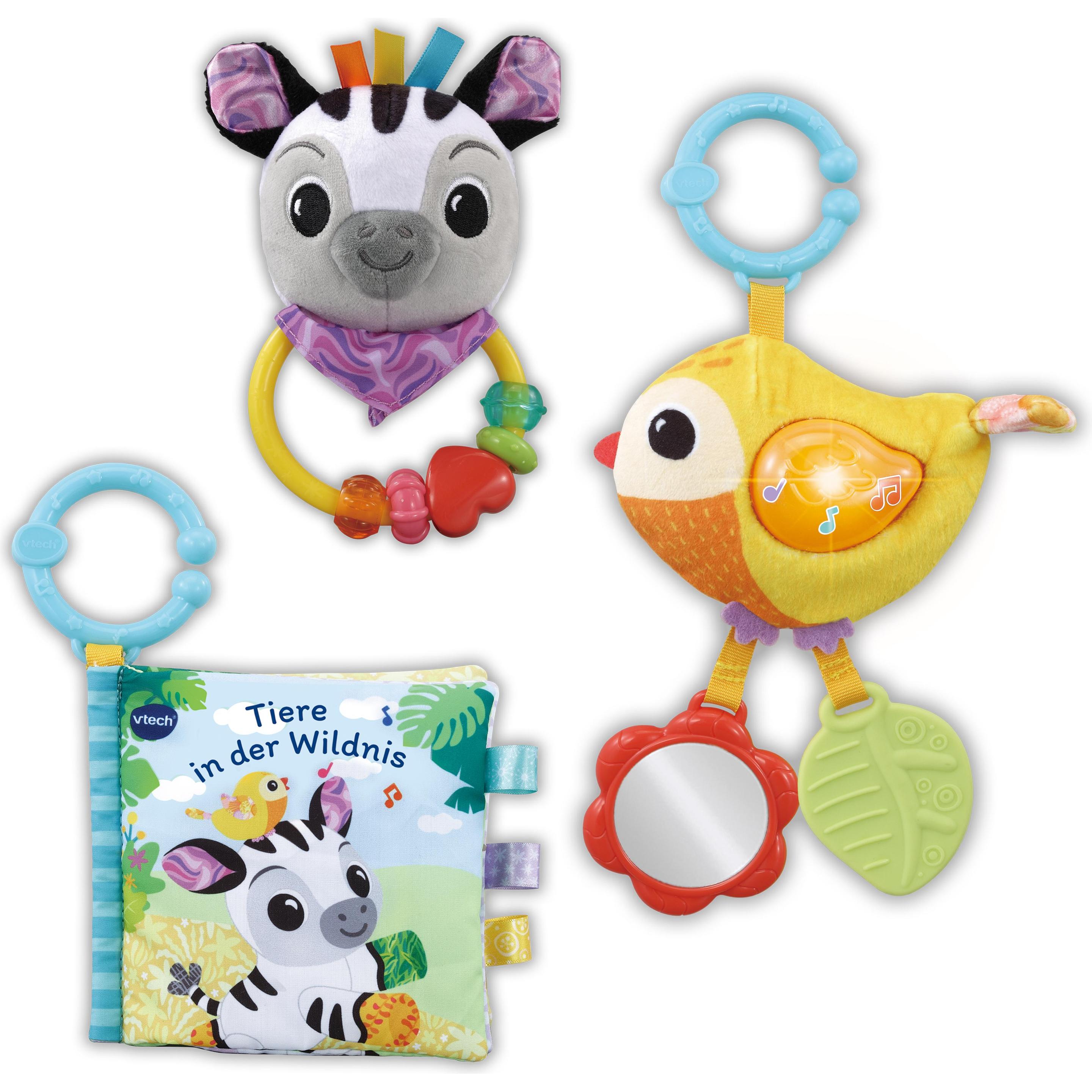 VTech, Kinderwagenspielzeug, Babys Tierfreunde-Geschenkset