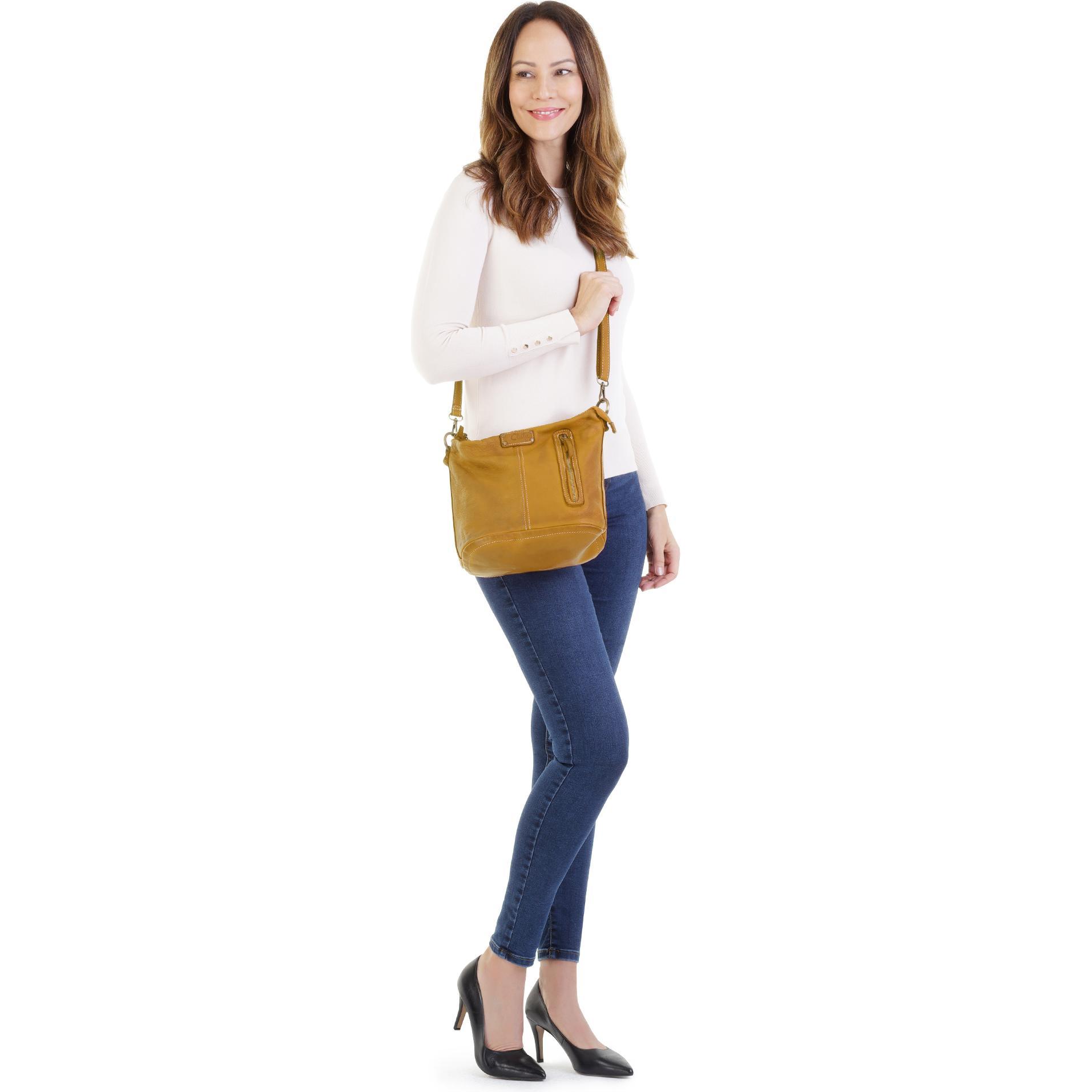 Thumbnail - Cluty, Handtasche, Umhängetasche, Gelb