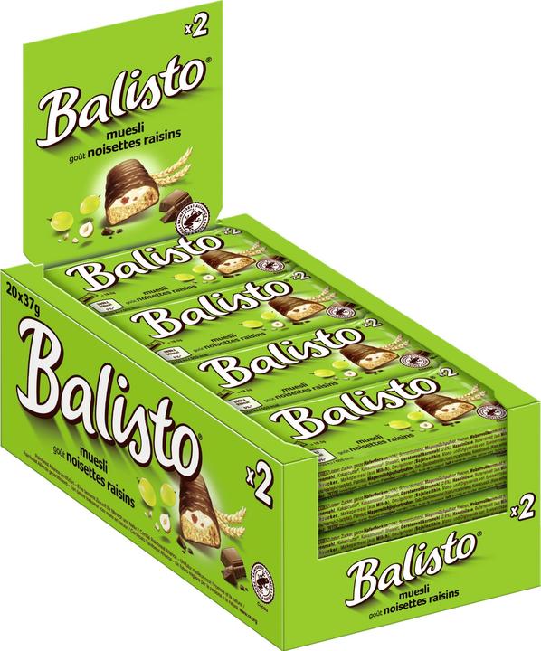 Actual product image Balisto Muesli (20 pcs., 740 g)