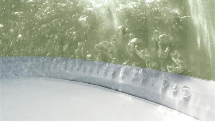 Produktbild Intex 6-Personen Olive Grün Round Bubble Spa Set