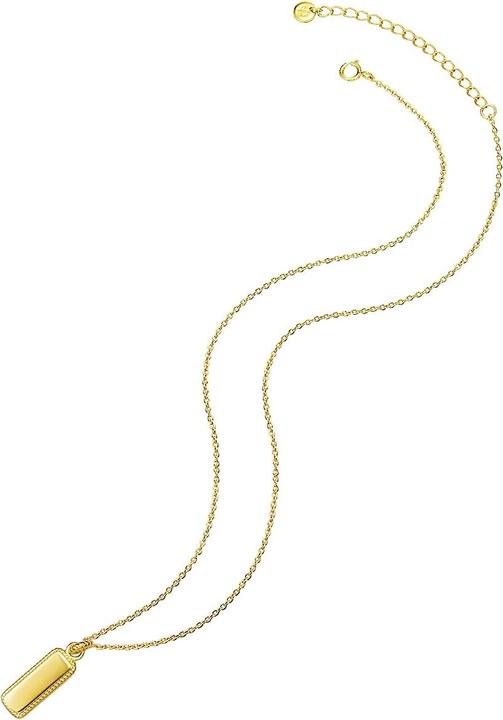 Immagine prodotto Glanzstücke München Catena da donna in argento giallo 40,0 cm + 5,0 cm di estensione - 12464 (Argento, 40 - 45 cm)