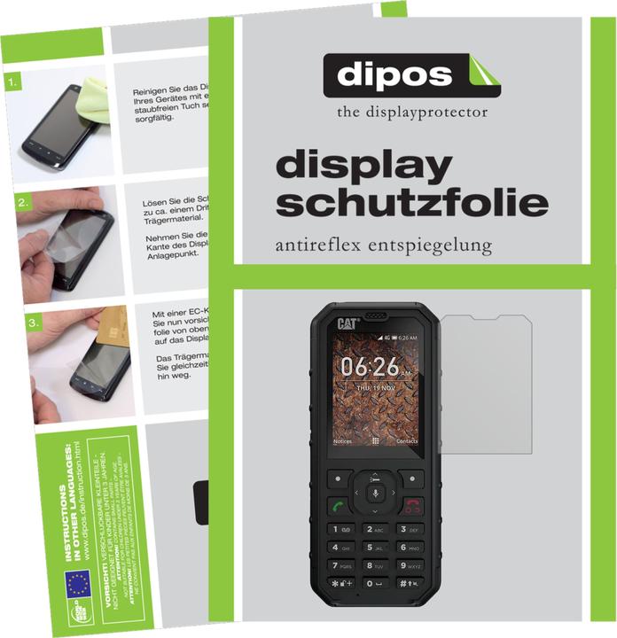 Produktbild Dipos Displayschutzfolie Antireflex (1 Stk., CAT B35)
