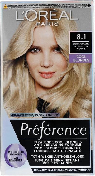 Produktbild L'Oréal Paris Loreal Paris Preference 8.1 Copenhague Hair Color