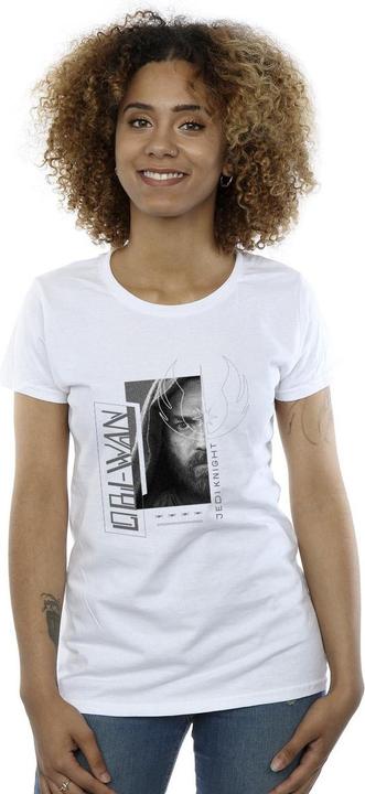 Immagine prodotto Star Wars Obi-Wan Kenobi Jedi SciFi Collage Maglietta Donna (L)