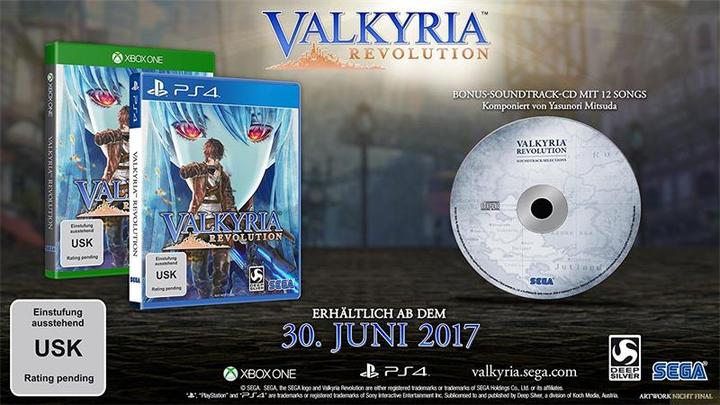 Actual product image Atlus Valkyria Revolution Day One Edition (PS4) (PS4)
