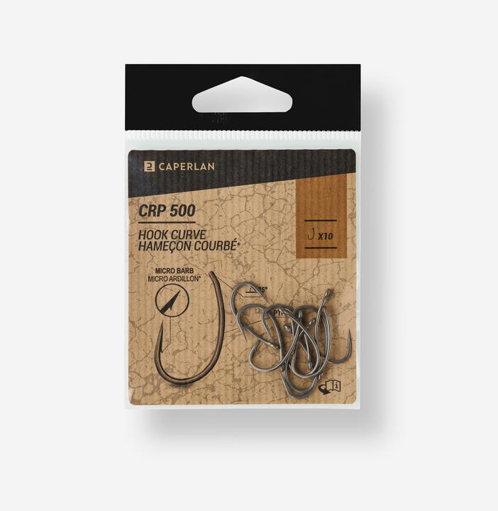 Actual product image Caperlan Curved hooks for carp fishing