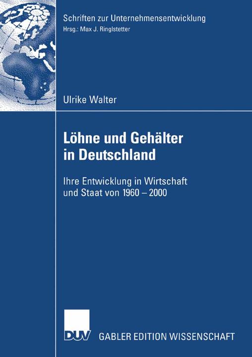 Produktbild Löhne und Gehälter in Deutschland (Deutsch, Ulrike Walter, 2007)