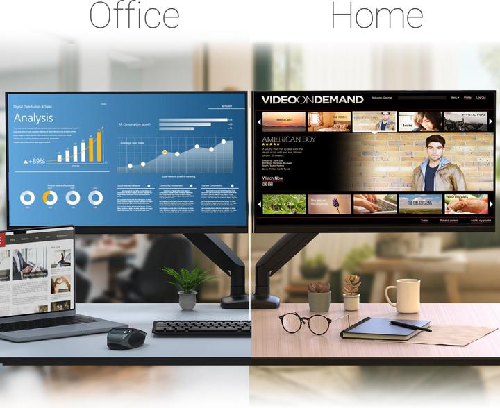 Image du produit j5Create JTSA102-N, Collier de serrage/ passe-fil, 16 kg, 43,2 cm (17"), 81,3 cm (32"), 10 (Tables, 32", 16 kg)