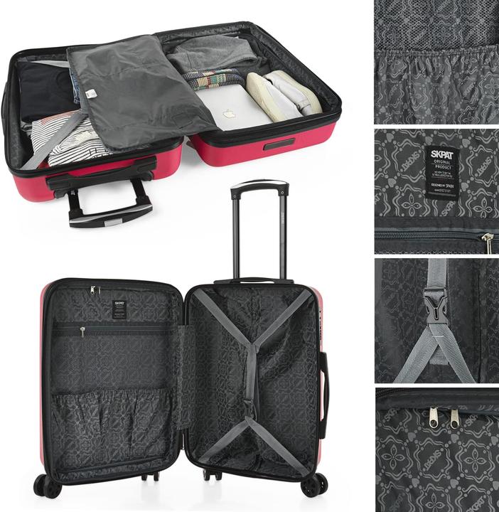 Actual product image Skpat Trolley Handgepäck Hartschalenkoffer (39 l)