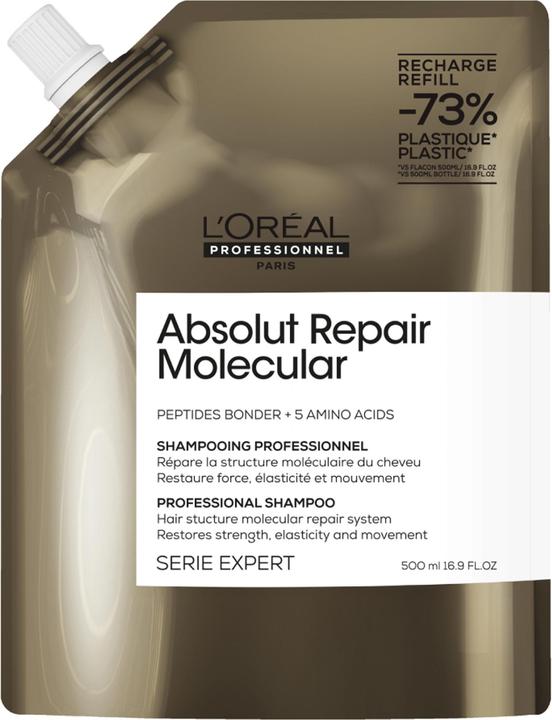 Actual product image L'Oréal Professionnel Series Expert Absolute Repair Molecular Refill (500 ml, Liquid shampoo)