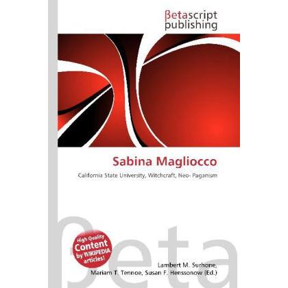 Sabina Magliocco, Fachbücher
