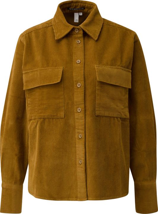 Immagine prodotto s.Oliver Bluse Cord-Overshirt mit Brusttaschen (34)
