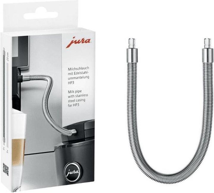 Image du produit Jura 24114 Tuyau à lait avec revêtement en acier inoxydable HP3