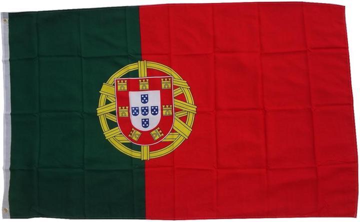 trends4cents XXL Vlag Portugal 250 x 150 cm Vlag met 3 ogen 100g/m² stofgewicht Hijsvlag Hiss