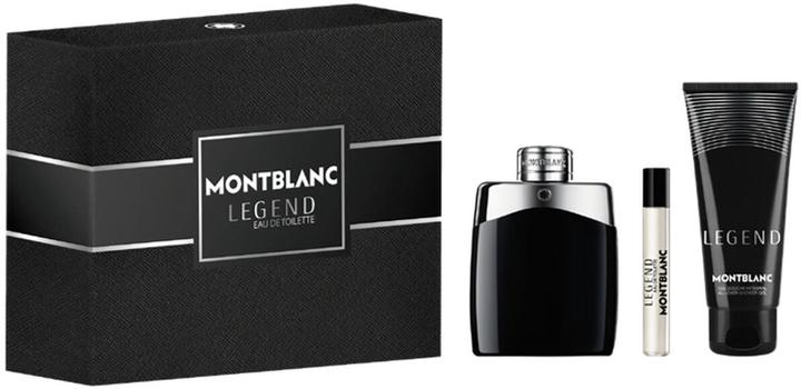 Montblanc Legend Gift Set: 100ml EDT + 7.5 ml Purse Spray + 100 ml Shower Gel