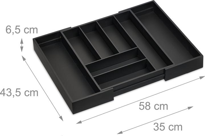 Image du produit Relaxdays Besteckkasten