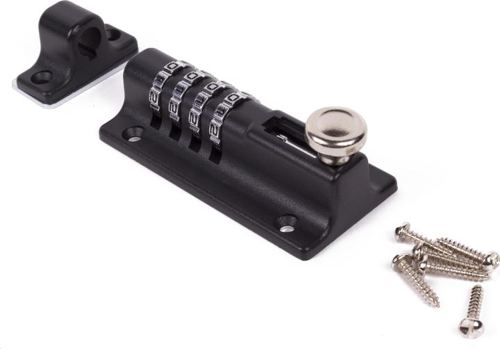Actual product image Benson Door latch 5"/120 mm with combination lock