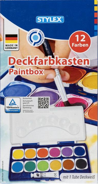 Produktbild Stylex Wasserfarben (Mehrfarbig)