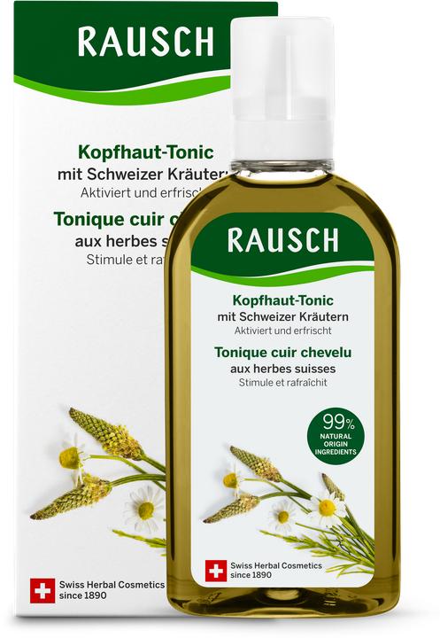 Image du produit Rausch Tonique cuir chevelu aux herbes suisses (200 ml)