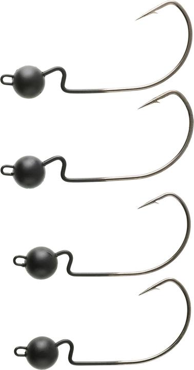 Actual product image Caperlan Lead head Texas hook suspension 4-pack