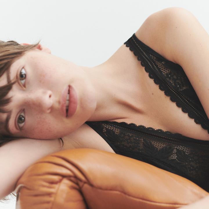 Produktbild La Redoute Collections Body JEANNE aus Spitze und Mikrofaser (M)
