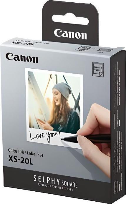 Actual product image Canon XS-20L Ink and label set (7.2 x 8.5 cm, 20 x)