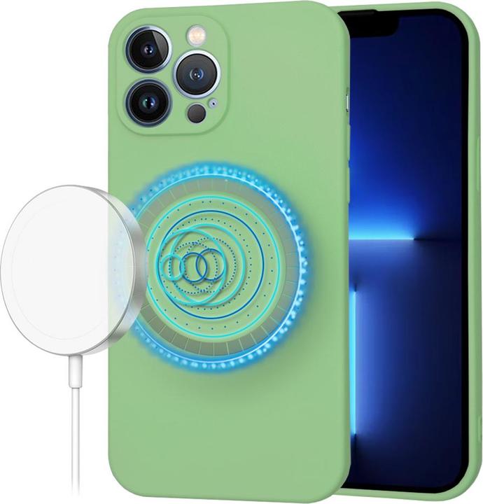 Produktbild Techsuit - SoftFlex MagSafe - iPhone 13 Pro Max - Mint Green (Apple iPhone 13 Pro Max)