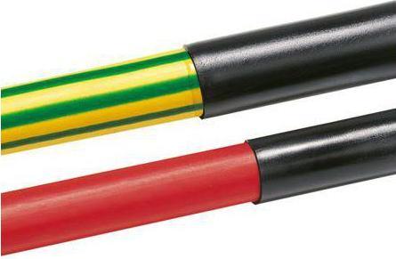 Produktbild HellermannTyton Heat Shrink 3:1 TA32-3/1 PEX black 12.m (500x)