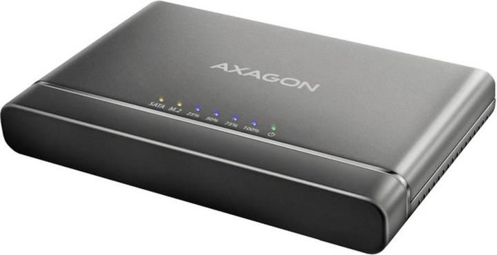 Produktbild Axagon ADSA-CC USB-C - NVMe M.2 SSD & SATA 2.5"/3.5" SSD/HDD CLONE MASTER