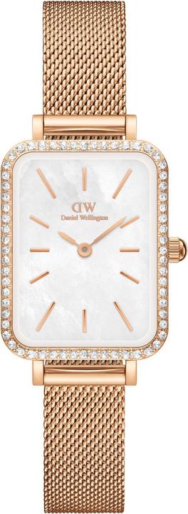 Immagine prodotto Daniel Wellington DW00100674 Damenuhr Quadro Lumine Bezel Melrose 26mm 3ATM (Orologio da polso analogico, 26 mm)