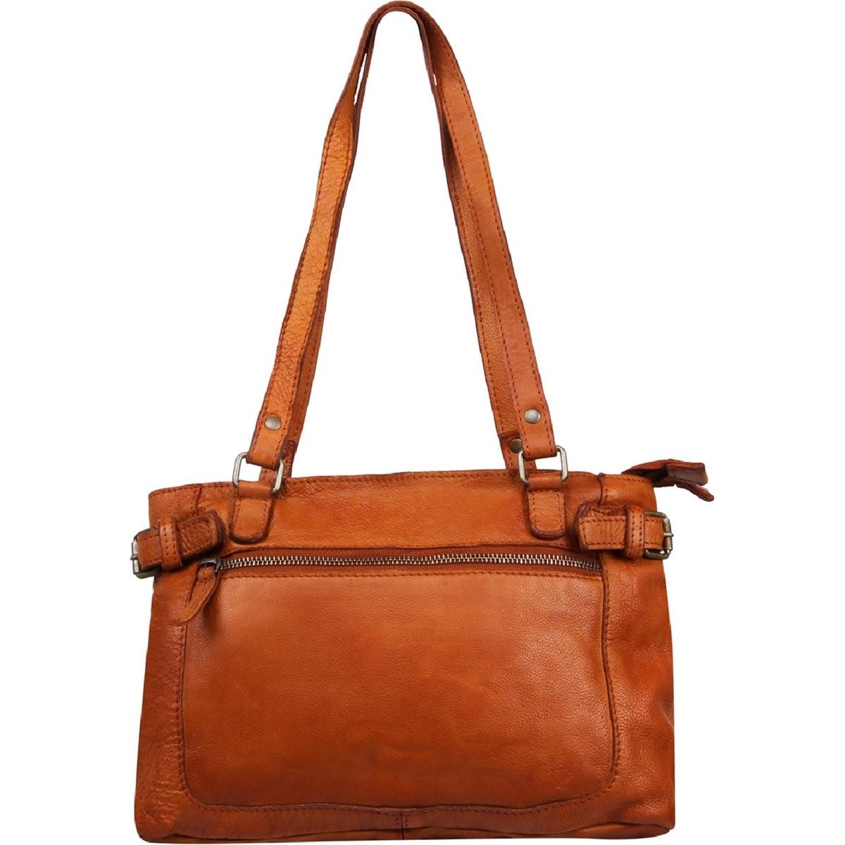 Dstrct Donna Marrone Donne, Borsetta, Small Umhängetasche / Crossbody Bag Damen - Leder - Harrington Road - Cognac,