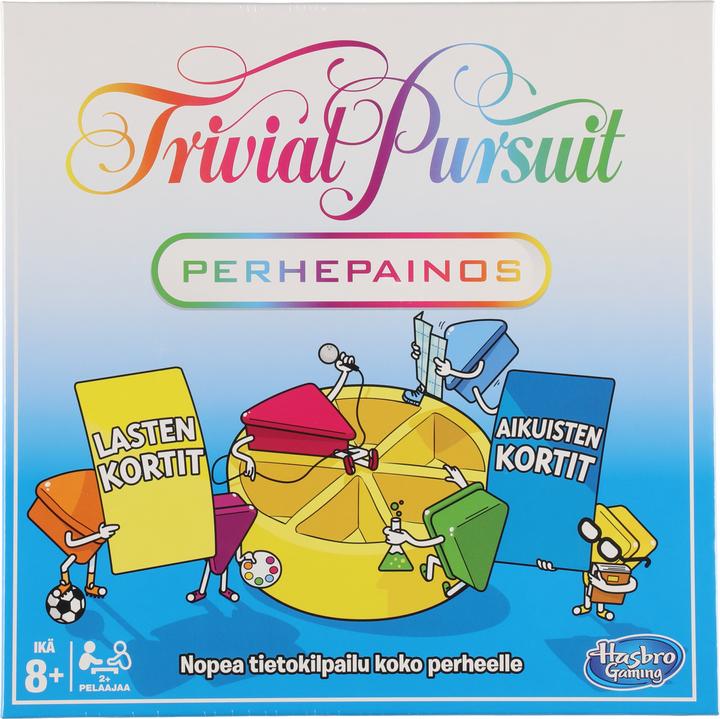 Produktbild Hasbro Gaming Trivial Pursuit Family Edition Board game Trivia (Finnisch)