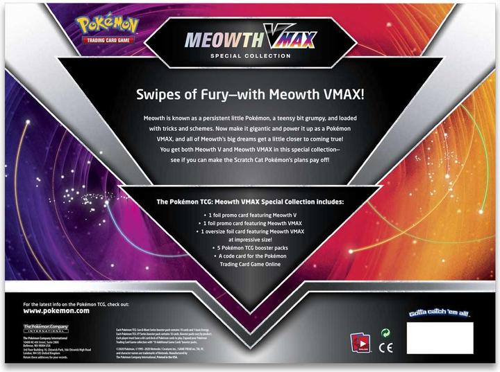 Actual product image Pokémon Mewoth VMAX Collection Box - EN (English, Box Set & Collection)
