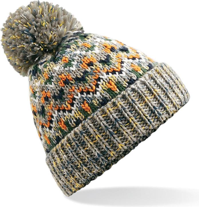 Actual product image Beechfield Blizzard winter hat with bobble (One size)
