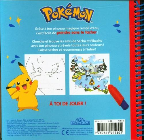 Produktbild Les Livres du Dragon d'Or Pokémon : Sacha et Pikachu : pinceau magique (Französisch, Collectif, 2022)