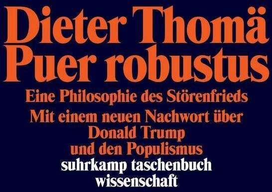 Produktbild Puer robustus (Deutsch, Dieter Thomä, 2018)