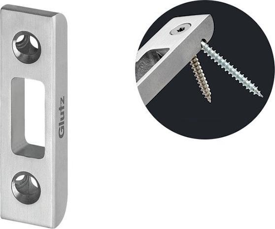 Actual product image Glutz Bolt strike plates B-1131 (Striking plate)