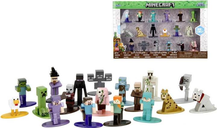 Produktbild Jada Minecraft Multi-Pack Nanofigs, Wave 12