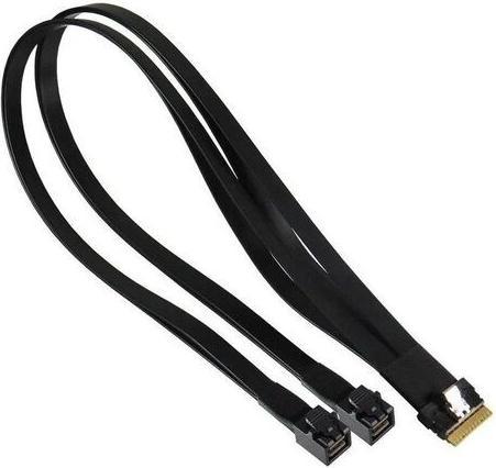 Produktbild Supermicro CBL-SAST-1276F-100 Slimline x8 (STR) to Slimline x4 (STR) 64cm