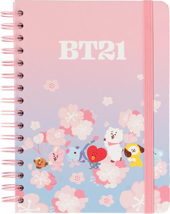 Image du produit BT21 Line Friends - A5 notebook (A5, Pointillés, Couverture rigide)
