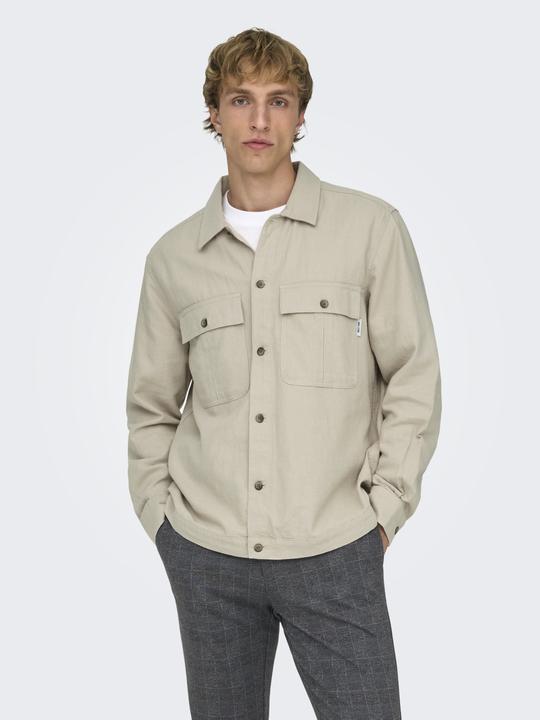 Immagine prodotto Only & Sons Camicia loose fit con colletto camicia camicia camicia camicia (S)