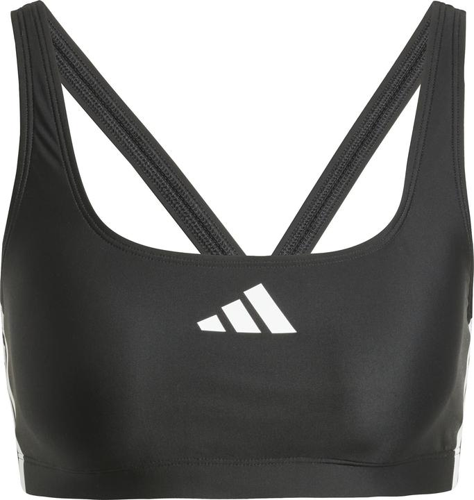 Productafbeelding adidas Damesbikini, 3 strepen, V-rug, maat 36, zwart/wit, 40 (40)