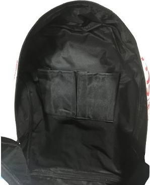Actual product image Bekos Upcycling - Large Backpack from Recycled Feed Sacks Pig (30 l)