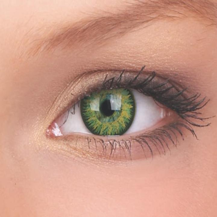 Produktbild Air Optix ColourVUE Glamour Green (keine Korrektur, Monatslinse, 2 Stück, Sphärisch)