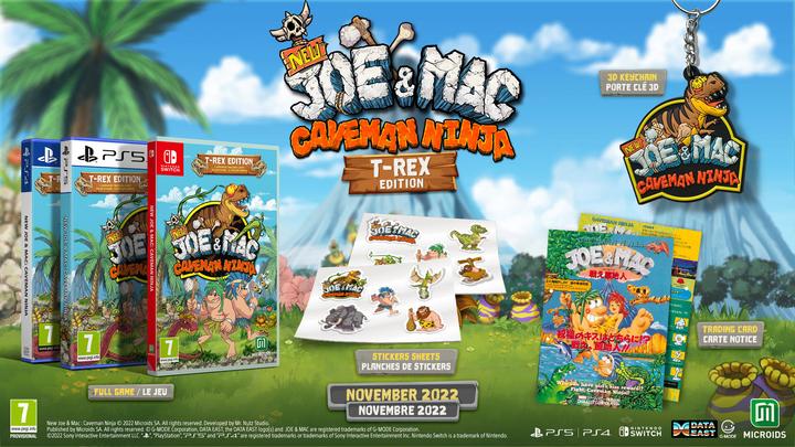 Actual product image Microids New Joe & Mac - Caveman Ninja LE (PS4, EN)