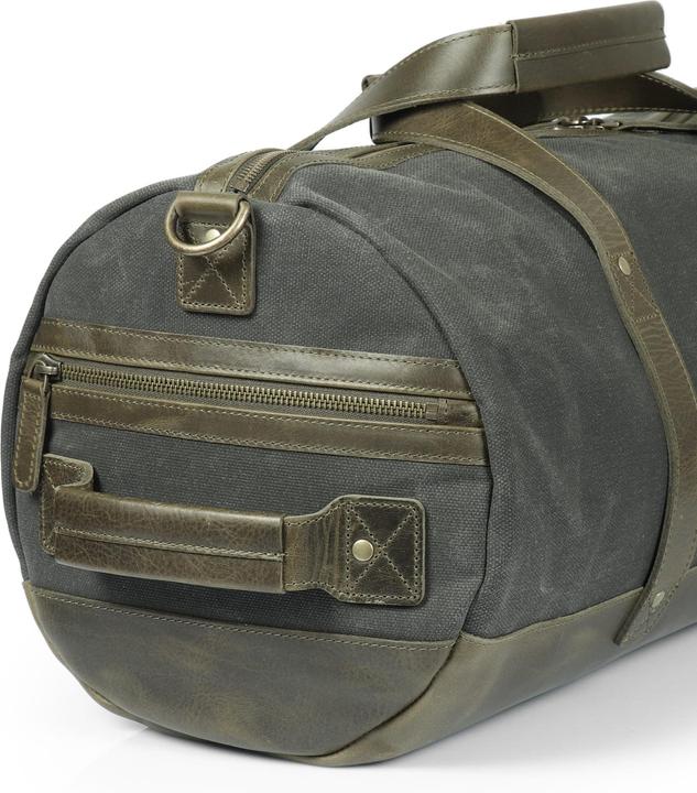 Produktbild Only-Bags.Store Handgefertigte Weekender-Tasche aus feinstem Leder, hochwertige, strapazierfähige Reisetasche aus