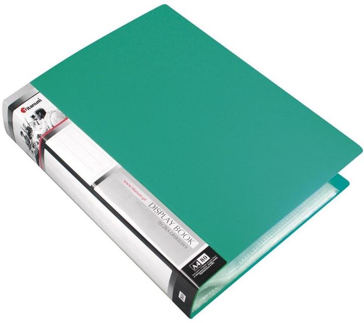 Produktbild Titanum A4-Angebotsmappe mit 80 grünen T-Shirts (A4, 1x)