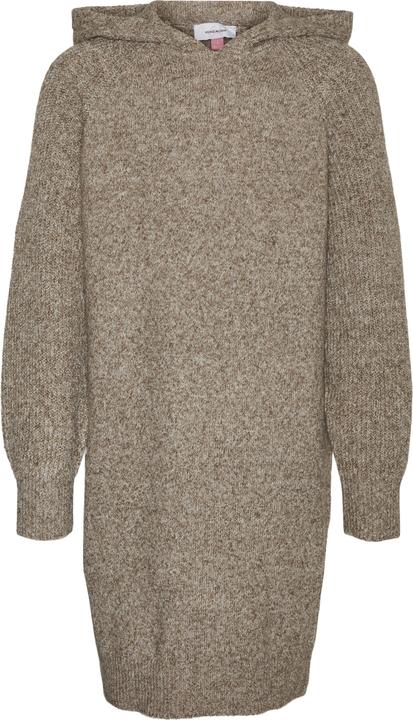 Vero Moda VMDOFFY HOODIE LS SHORT DRESS GA B GIRL Strickkleid (116)