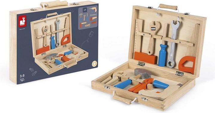 Actual product image Janod Brico'Kids toolbox