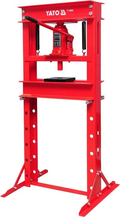 Yato Pressa idraulica 20t, corsa 0-695mm, larghezza 490mm (200 mm)